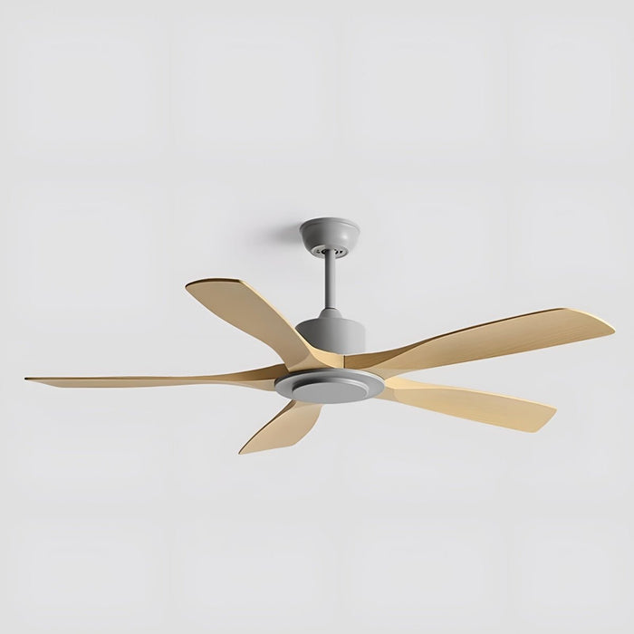 DC Motor 6-Speed Reverse Ceiling Fan, Modern Industrial Design, Quiet Operation for Living Room/Bedroom