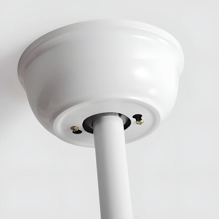 DC Motor 6-Speed Reverse Ceiling Fan, Modern Industrial Design, Quiet Operation for Living Room/Bedroom
