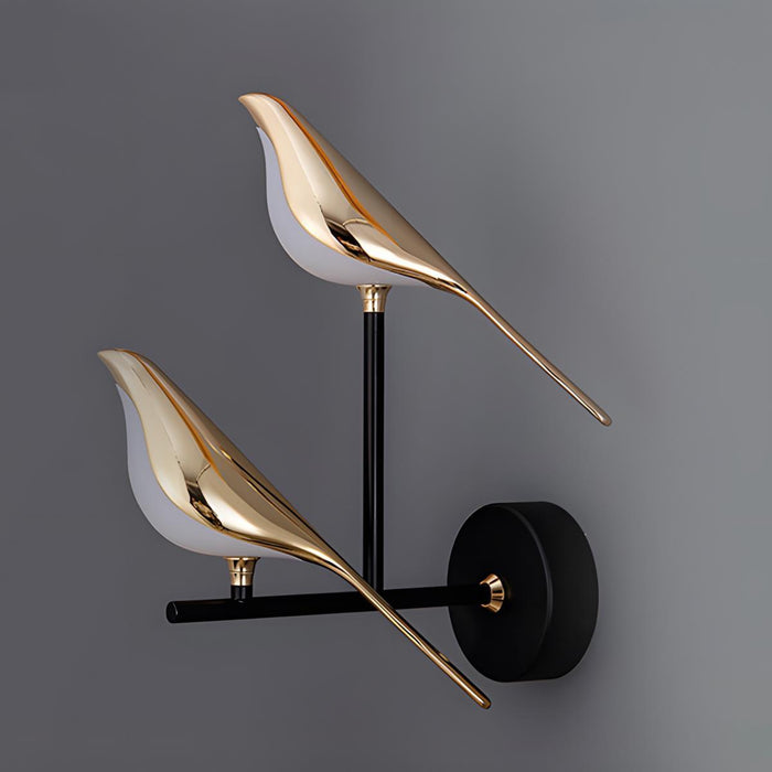 Magpie Bird LED Indoor Wall Sconce - Modern Luxury Design, Artistic Lighting Fixture
