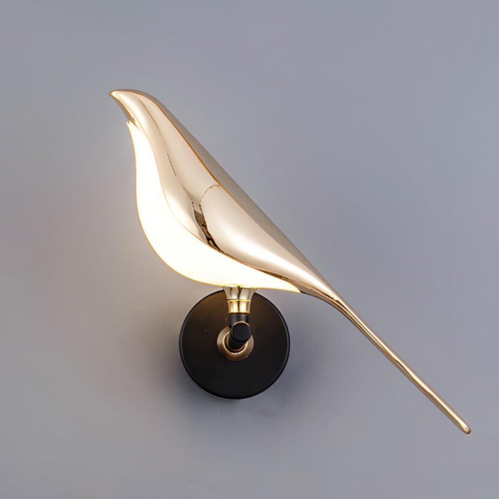Magpie Bird LED Indoor Wall Sconce - Modern Luxury Design, Artistic Lighting Fixture