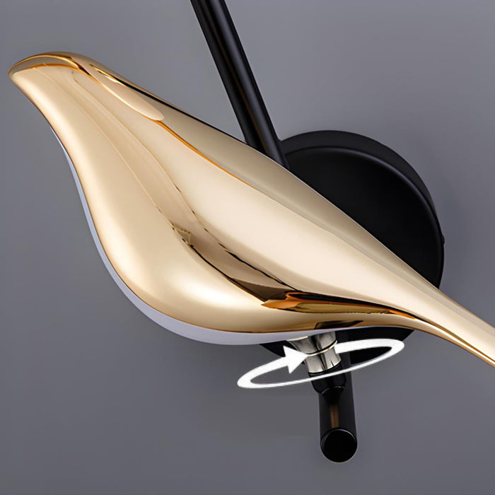 Magpie Bird LED Indoor Wall Sconce - Modern Luxury Design, Artistic Lighting Fixture