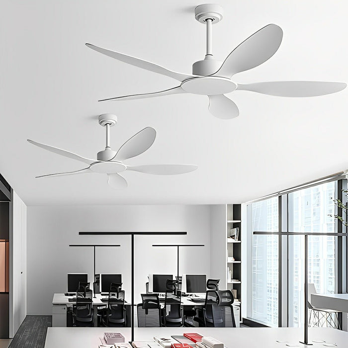 Ceiling Fan - Modern Minimalist 5-Blade, DC Motor, Reversible Airflow