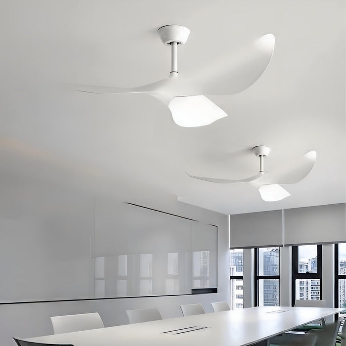 Modern Minimalist Ceiling Fan - 6-Speed Reverse Frequency - Quiet Operation, Energy Efficient