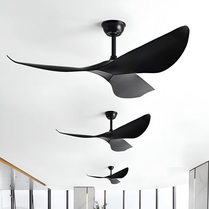 Modern Minimalist Ceiling Fan - 6-Speed Reverse Frequency - Quiet Operation, Energy Efficient
