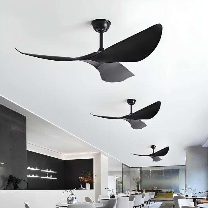 Modern Minimalist Ceiling Fan - 6-Speed Reverse Frequency - Quiet Operation, Energy Efficient