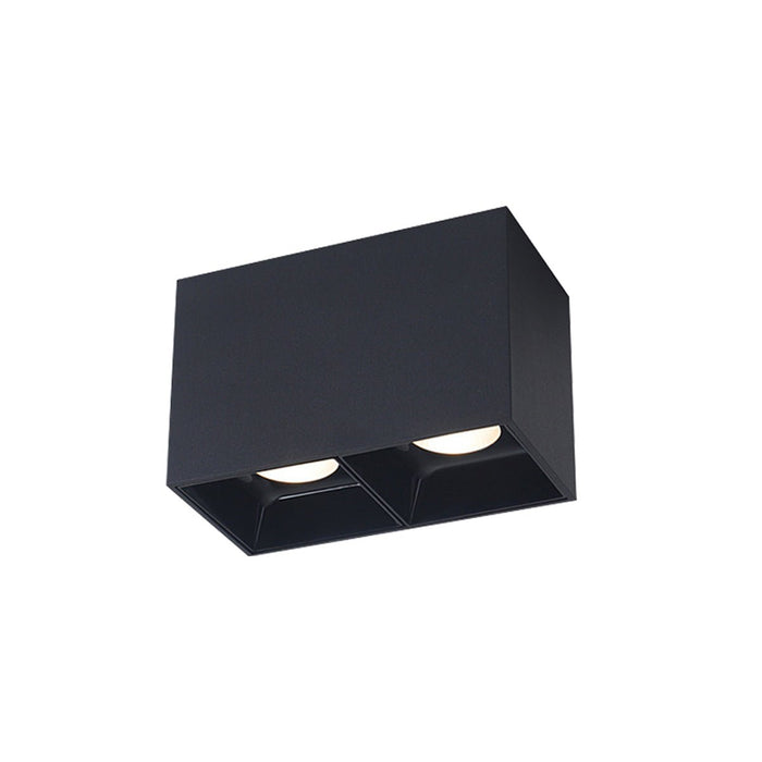 Modern Minimalist Aluminum Square COB Ceiling Spot Light - Recessed/Surface Mount, Directional Lighting