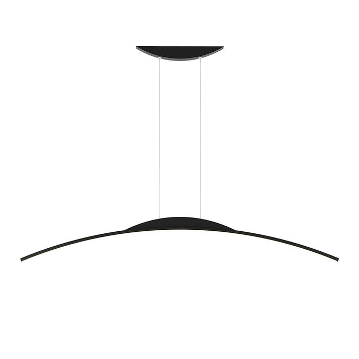 Arc Arch Long Strip LED Pendant Light - Modern Minimalist Design, Overhead Ceiling Fixture, Contemporary Lighting