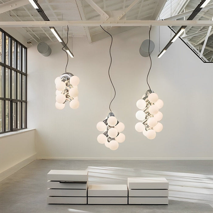 Grape Shape Chandelier - Modern Minimalist LED Pendant Light, Art Deco Ceiling Lamp