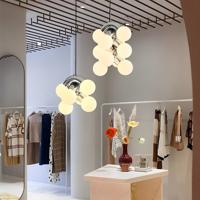 Grape Shape Chandelier - Modern Minimalist LED Pendant Light, Art Deco Ceiling Lamp