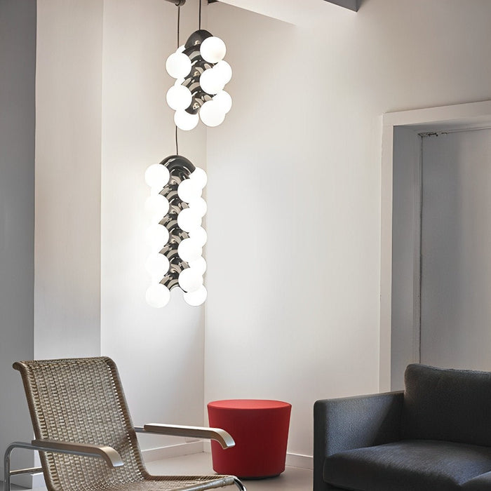 Grape Shape Chandelier - Modern Minimalist LED Pendant Light, Art Deco Ceiling Lamp