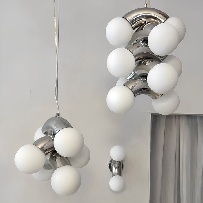 Grape Shape Chandelier - Modern Minimalist LED Pendant Light, Art Deco Ceiling Lamp