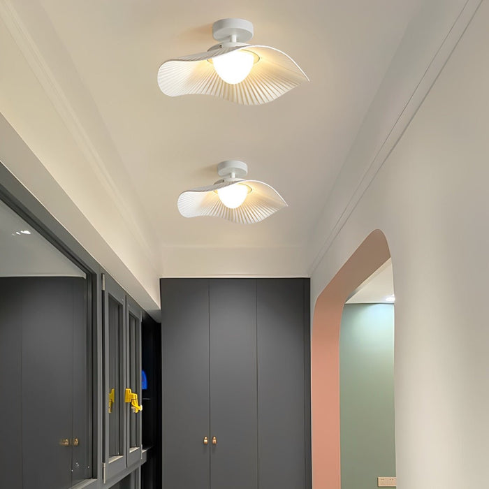 Modern Minimalist Chandelier - Lotus Leaf Pendant Lighting for Dining Room, Living Room, Bedroom - Artistic Ceiling Fixture