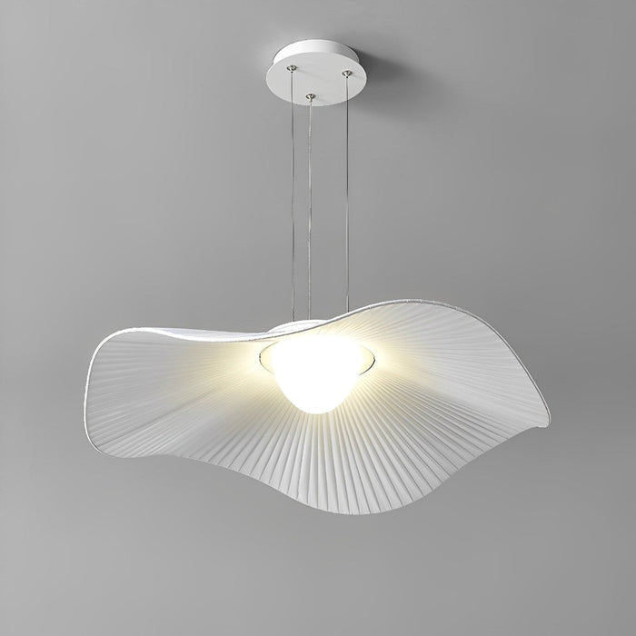 Modern Minimalist Chandelier - Lotus Leaf Pendant Lighting for Dining Room, Living Room, Bedroom - Artistic Ceiling Fixture