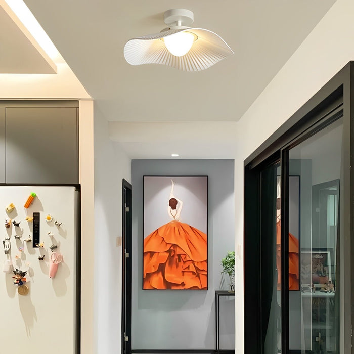 Modern Minimalist Chandelier - Lotus Leaf Pendant Lighting for Dining Room, Living Room, Bedroom - Artistic Ceiling Fixture
