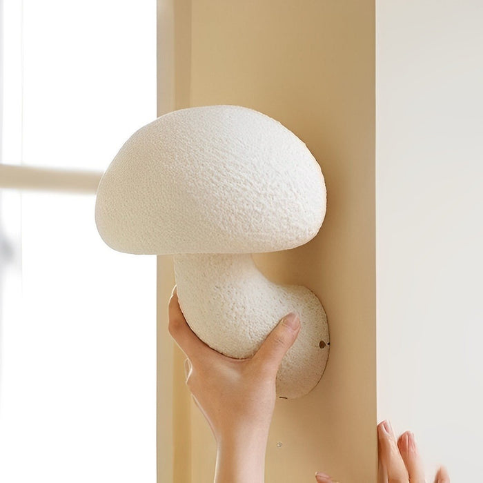 Modern Minimalist Creamy Style Mushrooms LED Wall Sconces - Indoor/Outdoor Lighting Fixture - Artistic Design