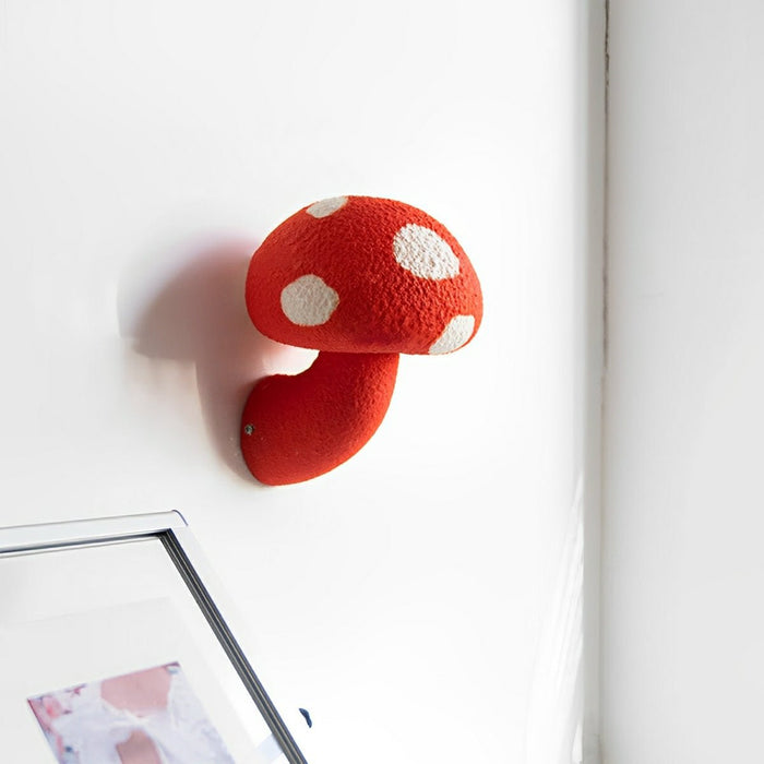 Modern Minimalist Creamy Style Mushrooms LED Wall Sconces - Indoor/Outdoor Lighting Fixture - Artistic Design