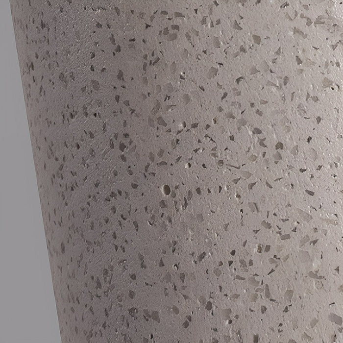 Cylinder Concrete Pendant Light - Modern Minimalist Design / LED Fixture for Kitchen, Dining Room