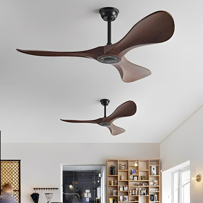 Ceiling Fan - Modern Minimalist Design, Quiet DC Motor, 6-Speed Reversible Airflow, Remote/Wall Control