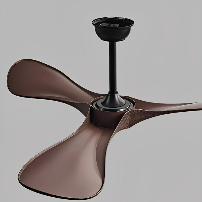 Ceiling Fan - Modern Minimalist Design, Quiet DC Motor, 6-Speed Reversible Airflow, Remote/Wall Control