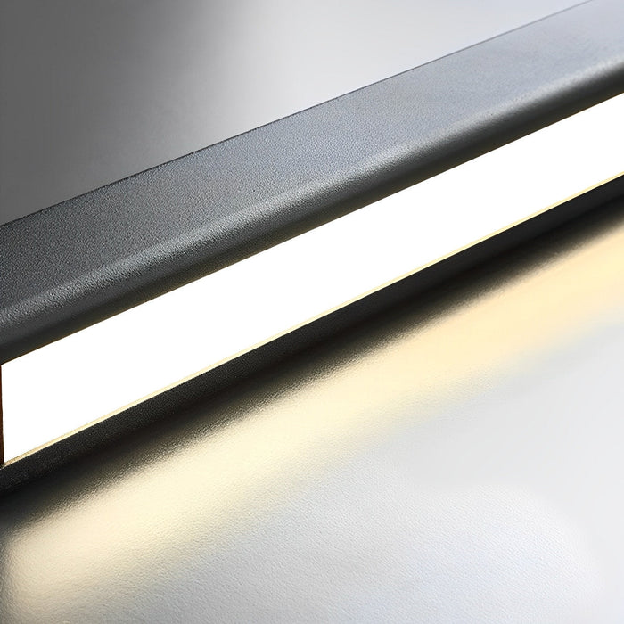 Nordic Modern Minimalist Chandelier - Linear LED Light Bar, Eye Protection for Dining Room / Kitchen Island