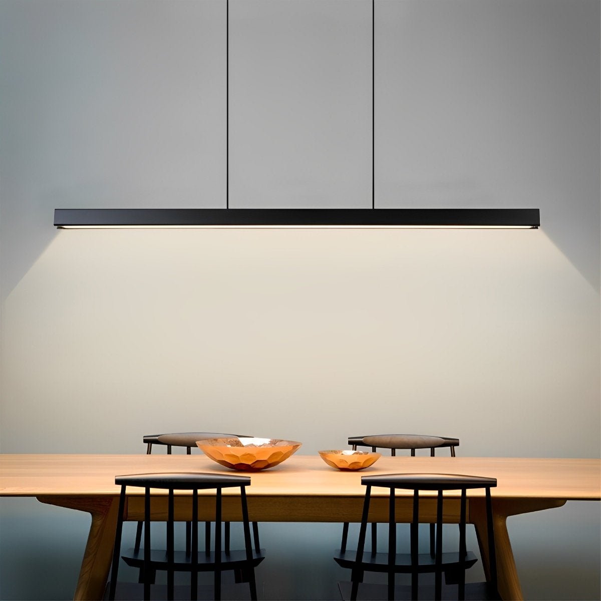 Linear Pendant Light, LED Light Bar for Dining Room and Kitchen Island