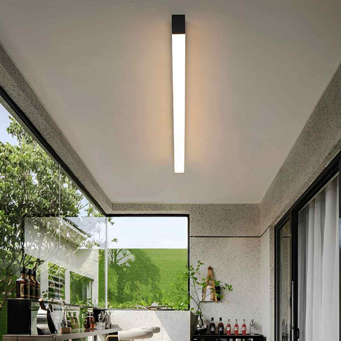 Ceiling Light - Modern Minimalist LED Strip - Dimmable, Adjustable Color Temperature for Indoor Spaces
