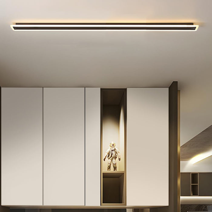 Long Strip Track Spotlight LED Ceiling Light - Modern Minimalist Design, DIY Modular Lighting
