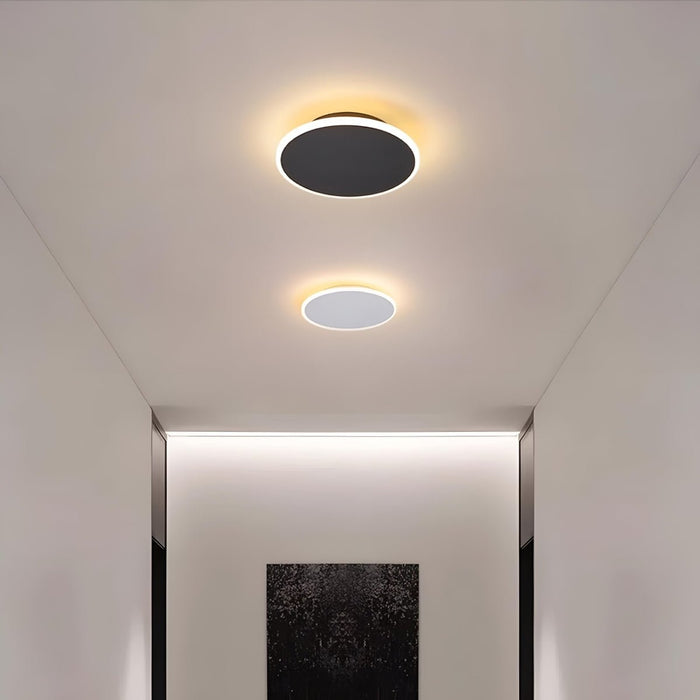 LED Wall Sconce - Modern Geometric Design, Touch Sensor Control, Concealed Light