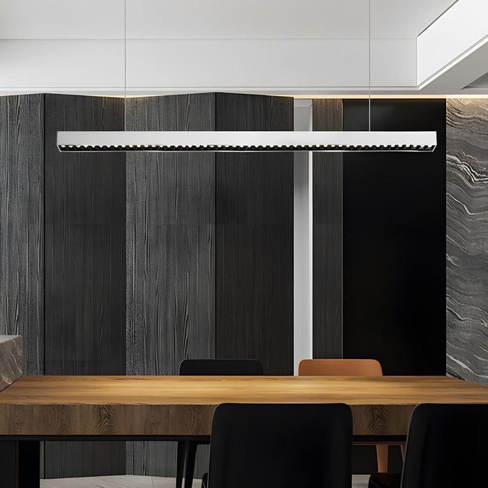 Grille LED Long Strip Light - Modern Minimalist Linear Ceiling Fixture, Indoor Wall Lighting