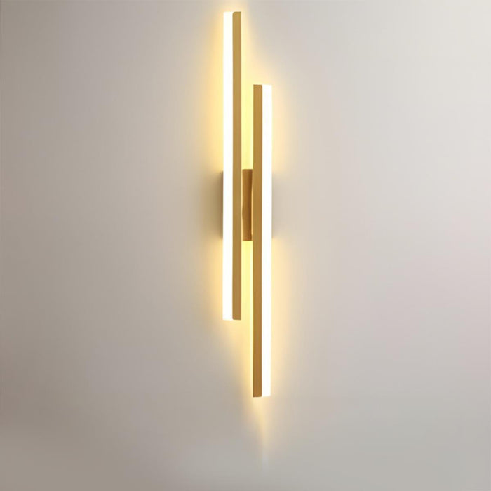 H-Shape Long Strip LED Wall Sconce - Modern Minimalist Indoor Lighting, Up/Down Light Fixture