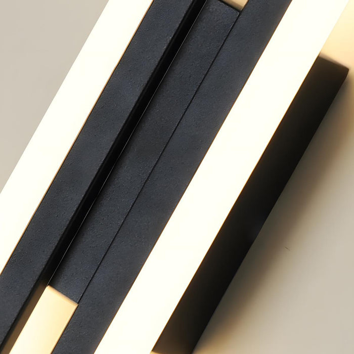 H-Shape Long Strip LED Wall Sconce - Modern Minimalist Indoor Lighting, Up/Down Light Fixture
