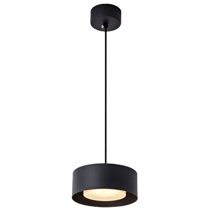 Modern Minimalist Iron Round Chandelier for Living Room Dining Room Cafe