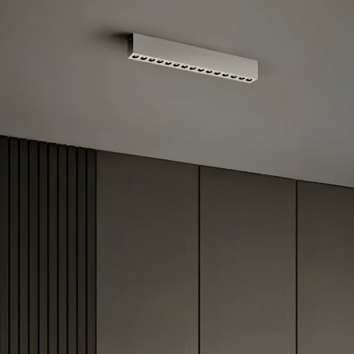 LED Linear Spotlight - Modern Minimalist Strip Light, Anti-Glare Indoor Lighting