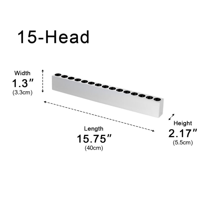 LED Linear Spotlight - Modern Minimalist Strip Light, Anti-Glare Indoor Lighting