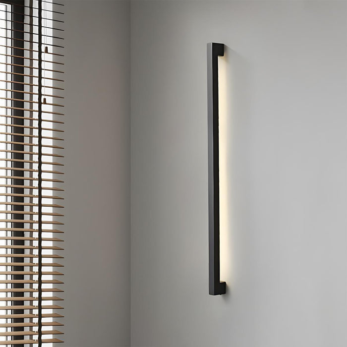 LED Strip Indoor Wall Sconce - Modern Minimalist Linear Lighting / Hardwired Acrylic Iron Design