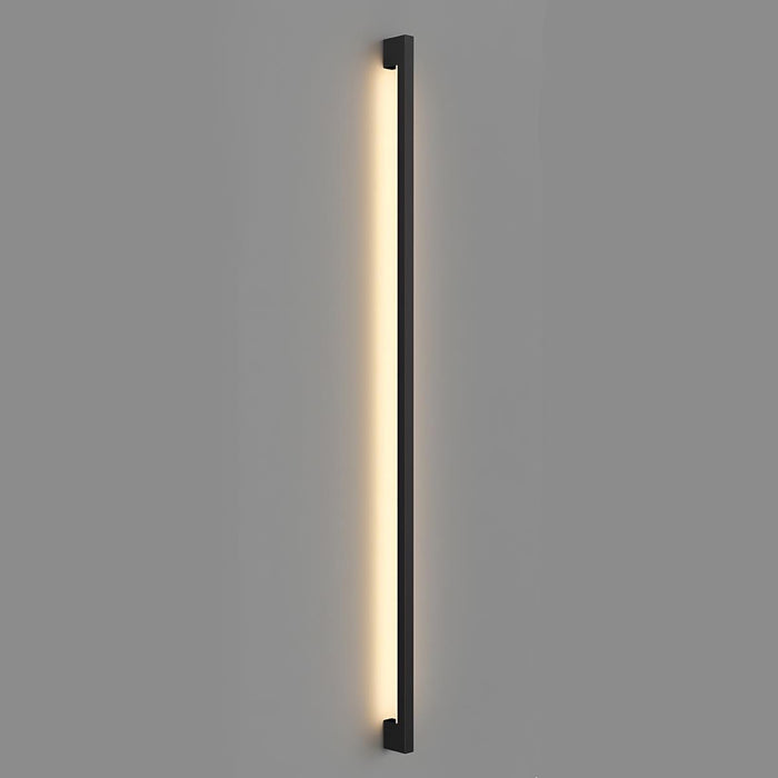 LED Strip Indoor Wall Sconce - Modern Minimalist Linear Lighting / Hardwired Acrylic Iron Design