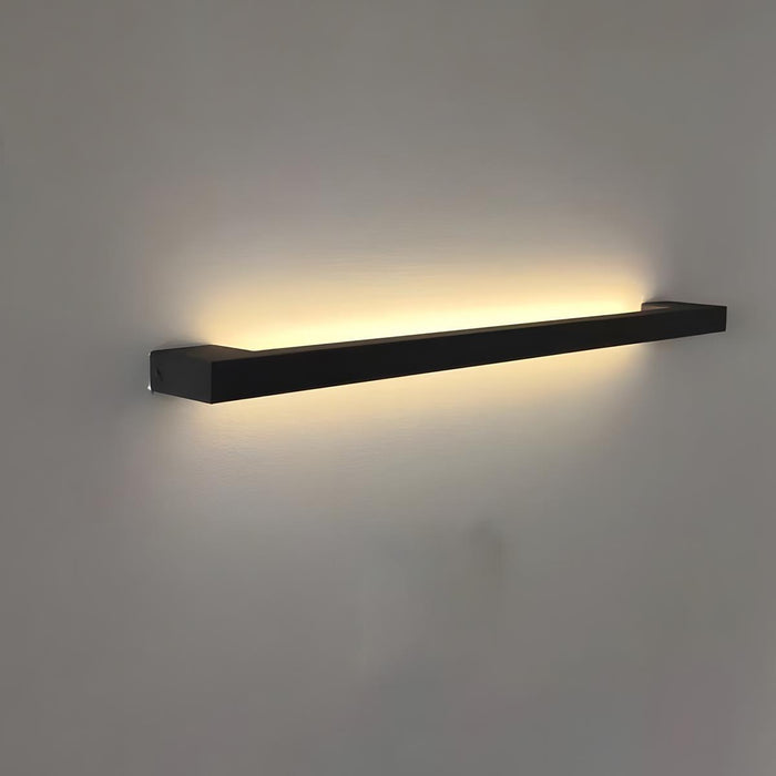 LED Strip Indoor Wall Sconce - Modern Minimalist Linear Lighting / Hardwired Acrylic Iron Design