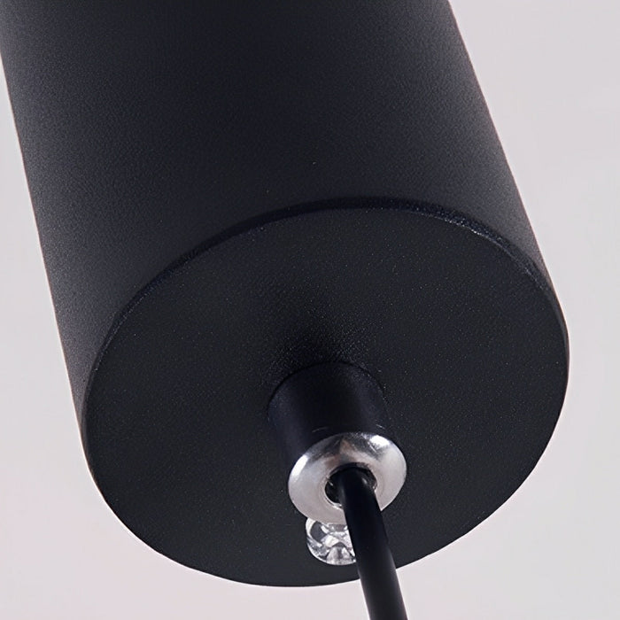 Long Strip LED Pendant Light - Modern Minimalist / Linear Design, Adjustable Height