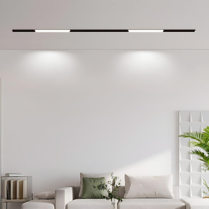 Magnetic DIY Track LED Recessed Ceiling Light - Modern Minimalist Mainless Lighting System