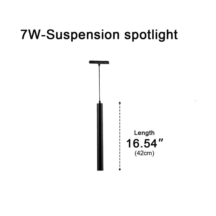 Magnetic DIY Track LED Recessed Ceiling Light - Modern Minimalist Mainless Lighting System