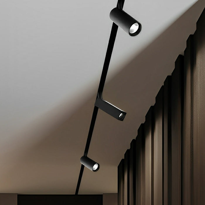 Magnetic DIY Track LED Recessed Ceiling Light - Modern Minimalist Mainless Lighting System