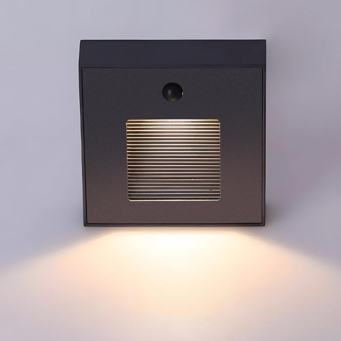 Modern Minimalist Motion Sensor LED Wall Light - Indoor Stairway / Hallway Lighting, Automatic Activation