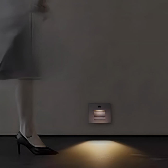 Modern Minimalist Motion Sensor LED Wall Light - Indoor Stairway / Hallway Lighting, Automatic Activation