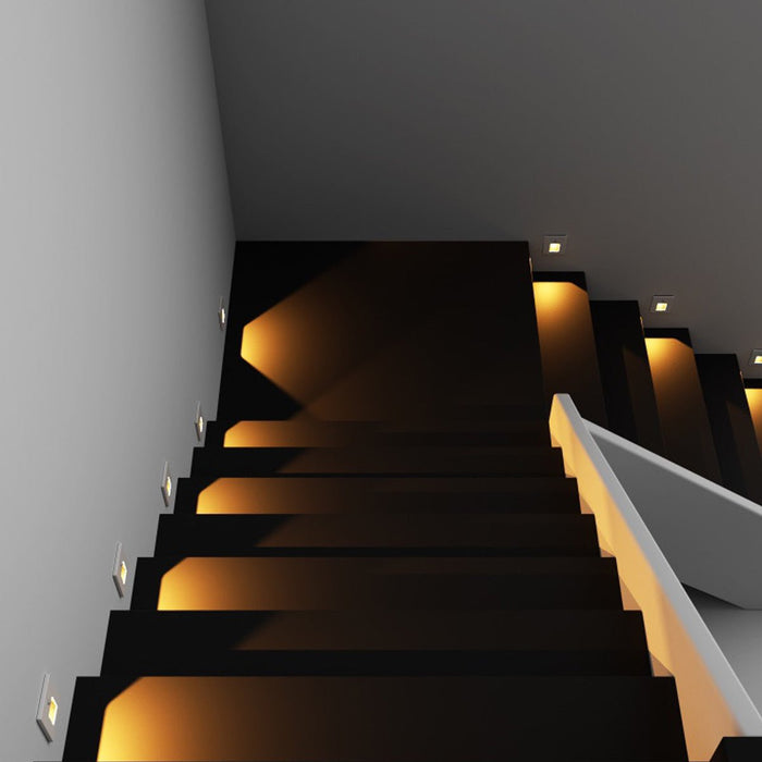 Modern Minimalist Motion Sensor LED Wall Light - Indoor Stairway / Hallway Lighting, Automatic Activation