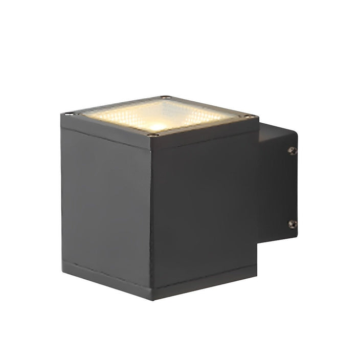 Modern Minimalist Outdoor LED Wall Light - Waterproof Exterior Lighting for Courtyard, Fence, Backyard