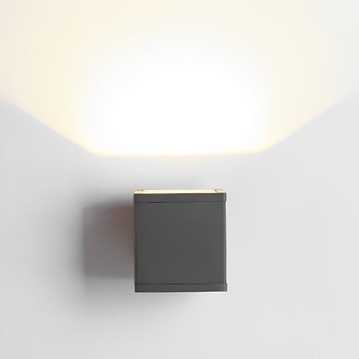 Modern Minimalist Outdoor LED Wall Light - Waterproof Exterior Lighting for Courtyard, Fence, Backyard