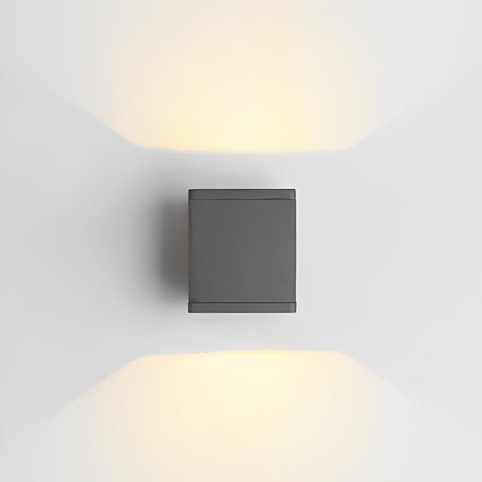 Modern Minimalist Outdoor LED Wall Light - Waterproof Exterior Lighting for Courtyard, Fence, Backyard