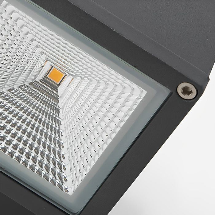 Modern Minimalist Outdoor LED Wall Light - Waterproof Exterior Lighting for Courtyard, Fence, Backyard