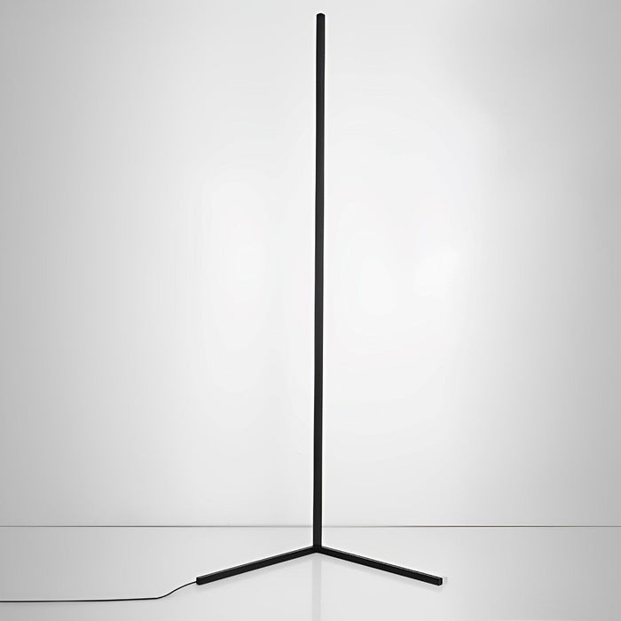 Smart RGB LED Corner Floor Lamp, Dimmable, Remote Control, Music Sync Ambient