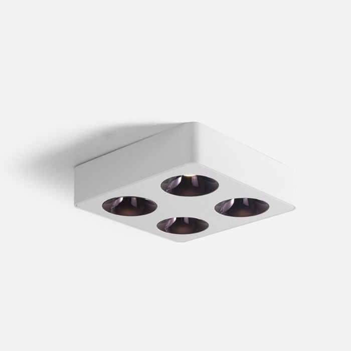 Minimalist Square LED Ceiling Spot Light, 3 Color Modes, High CRI90+ for Living Room/Bedroom/Kitchen